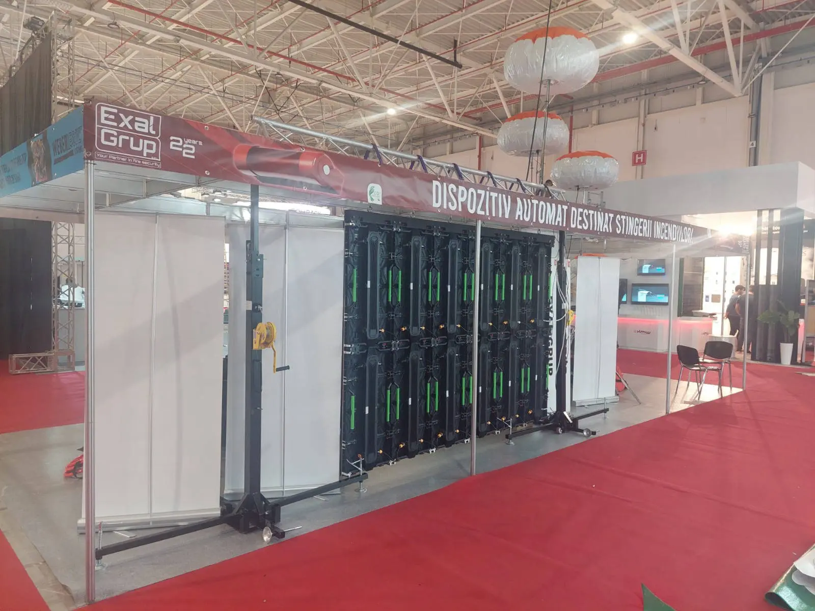 ecran led demontabil